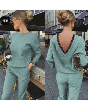 ЖЕНСКИЙ КОСТЮМ ДВОЙКА ТКАНЬ АНГОРА