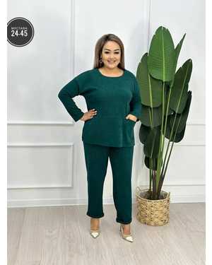 ЖЕНСКИЙ КОСТЮМ ДВОЙКА ТКАНЬ ВЕЛИВЕТ