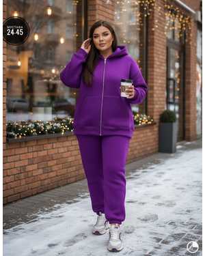 ЖЕНСКИЙ КОСТЮМ ДВОЙКА ТКАНЬ ФЛИС