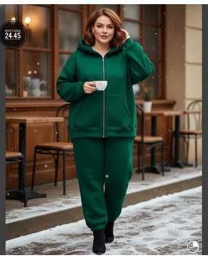 ЖЕНСКИЙ КОСТЮМ ДВОЙКА ТКАНЬ ФЛИС