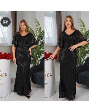 ПЛАТЬЕ ТКАНЬ ПАЙЕТКА С ПОДКЛАДКА