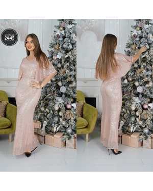 ПЛАТЬЕ ТКАНЬ ПАЙЕТКА С ПОДКЛАДКА