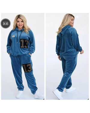 ЖЕНСКИЙ КОСТЮМ ДВОЙКА ТКАНЬ ВЕЛЮР