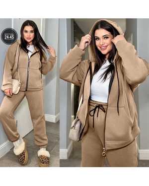 ЖЕНСКИЙ КОСТЮМ ДВОЙКА ТКАНЬ ФЛИС