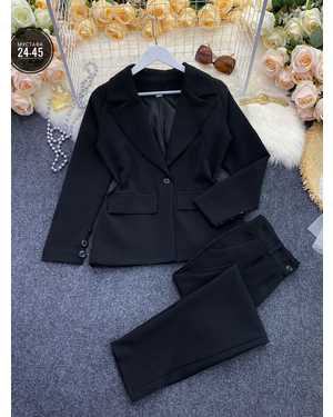 ЖЕНСКИЙ КОСТЮМ ДВОЙКА ТКАНЬ БАРБИ С ПОДКЛАДКИ