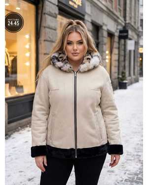 ДУБЛЁНКА ТКАНЬ ЭКО-ДУБЛЕНКИ