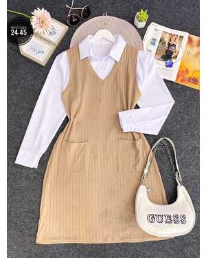 ЖЕНСКИЙ КОСТЮМ ДВОЙКА ТКАНЬ ЛАПША+БЕНГАЛИ