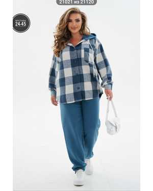 ЖЕНСКИЙ КОСТЮМ ДВОЙКА ТКАНЬ ФЛИС + КАШЕМИР