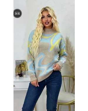 СВИТЕР ТКАНЬ АНГОРА