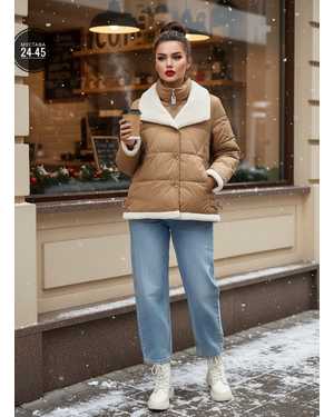 КУРТКА ТКАНЬ ПЛАЩЕВКА (НАПОЛНИТЕЛЬ СИНТЕПОН)