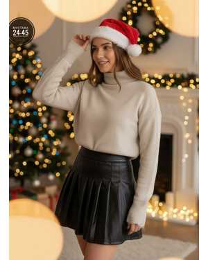 СВИТЕР ТКАНЬ ТЁПЛЫЙ ЛАПША ВЯЗАНЫЕ ЗИМНИЕ