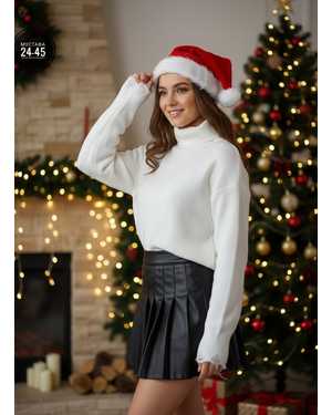 СВИТЕР ТКАНЬ ТЁПЛЫЙ ЛАПША ВЯЗАНЫЕ ЗИМНИЕ