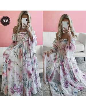 ПЛАТЬЕ ТКАНЬ ШИФОН С ПОДКЛАДОМ