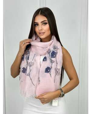 ШАРФ СОСТАВ: 85% ХЛОПОК; 15% ШЕЛК РАЗМЕР: 75*180 CM