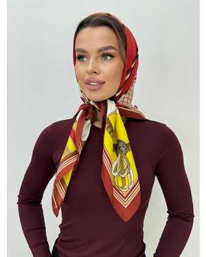 ПЛАТОК СОСТАВ: 100% ШЕЛК РАЗМЕР: 90*90 CM