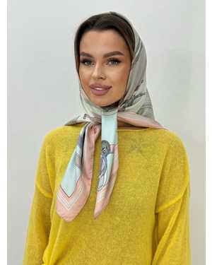 ПЛАТОК СОСТАВ: 100% ШЕЛК РАЗМЕР: 90*90 CM