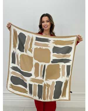 ПЛАТОК СОСТАВ: 100% ШЕЛК РАЗМЕР: 90*90 CM