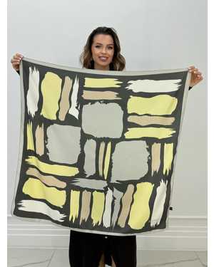 ПЛАТОК СОСТАВ: 100% ШЕЛК РАЗМЕР: 90*90 CM