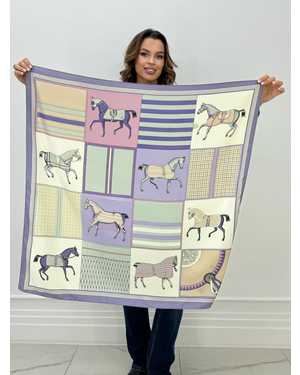 ПЛАТОК СОСТАВ: 100% ШЕЛК РАЗМЕР: 90*90 CM