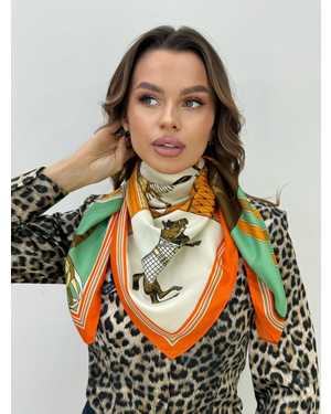 ПЛАТОК СОСТАВ: 100% ШЕЛК РАЗМЕР: 90*90 CM