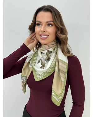 ПЛАТОК СОСТАВ: 100% ШЕЛК РАЗМЕР: 90*90 CM