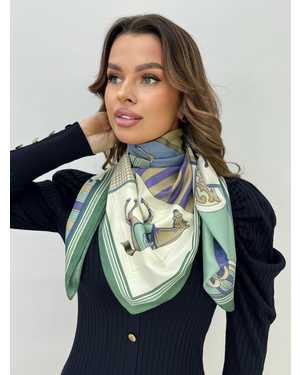 ПЛАТОК СОСТАВ: 100% ШЕЛК РАЗМЕР: 90*90 CM