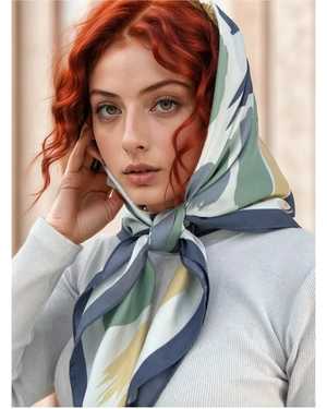 ПЛАТОК СОСТАВ: 100% ШЕЛК РАЗМЕР: 90*90 CM