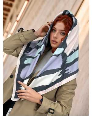 ПЛАТОК СОСТАВ: 100% ШЕЛК РАЗМЕР: 90*90 CM