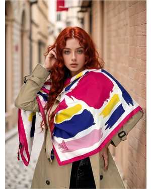 ПЛАТОК СОСТАВ: 100% ШЕЛК РАЗМЕР: 90*90 CM