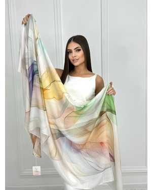 ШАРФ СОСТАВ: 30% ХЛОПОК 70% БАМБУКОВОЕ ВОЛОКНО РАЗМЕР: 180*95 CM