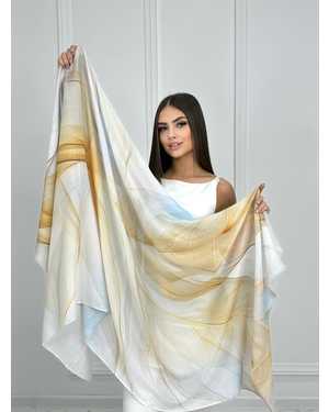 ШАРФ СОСТАВ: 30% ХЛОПОК 70% БАМБУКОВОЕ ВОЛОКНО РАЗМЕР: 180*95 CM