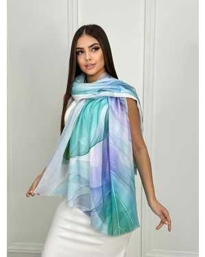 ШАРФ СОСТАВ: 30% ХЛОПОК 70% БАМБУКОВОЕ ВОЛОКНО РАЗМЕР: 180*95 CM