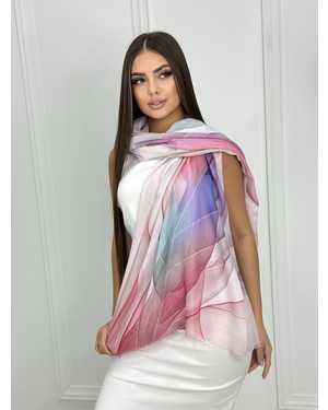 ШАРФ СОСТАВ: 30% ХЛОПОК 70% БАМБУКОВОЕ ВОЛОКНО РАЗМЕР: 180*95 CM