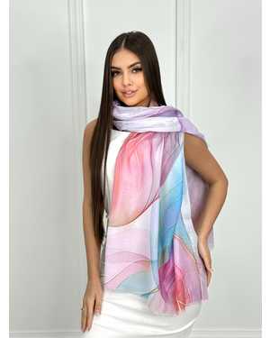 ШАРФ СОСТАВ: 30% ХЛОПОК 70% БАМБУКОВОЕ ВОЛОКНО РАЗМЕР: 180*95 CM