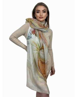 ШАРФ СОСТАВ: 30% ХЛОПОК 70% БАМБУКОВОЕ ВОЛОКНО РАЗМЕР: 180*95 CM