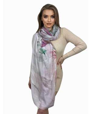 ШАРФ СОСТАВ: 30% ХЛОПОК 70% БАМБУКОВОЕ ВОЛОКНО РАЗМЕР: 180*95 CM