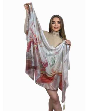 ШАРФ СОСТАВ: 30% ХЛОПОК 70% БАМБУКОВОЕ ВОЛОКНО РАЗМЕР: 180*95 CM