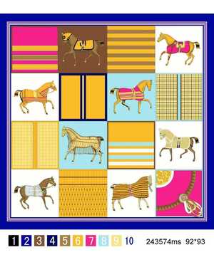 ПЛАТОК СОСТАВ: 100% ШЕЛК РАЗМЕР: 90*90 CM