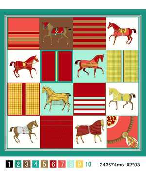 ПЛАТОК СОСТАВ: 100% ШЕЛК РАЗМЕР: 90*90 CM