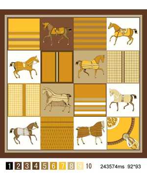 ПЛАТОК СОСТАВ: 100% ШЕЛК РАЗМЕР: 90*90 CM