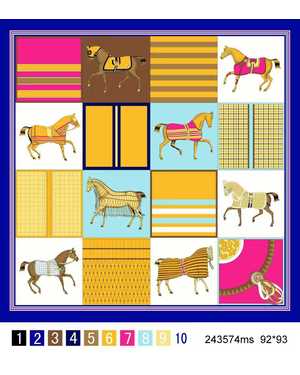 ПЛАТОК СОСТАВ: 100% ШЕЛК РАЗМЕР: 90*90 CM