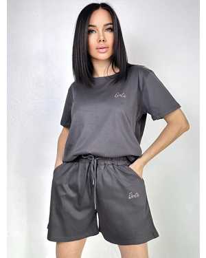 ЖЕНСКИЙ КОСТЮМ ДВОЙКА ТКАНЬ ХЛОПОК