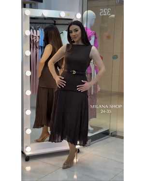 ПЛАТЬЕ ТКАНЬ КРЕП И КРЕП-ШИФОН