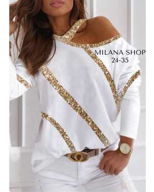 БЛУЗКА ТКАНЬ КРЕП И ЛЮРЕКС