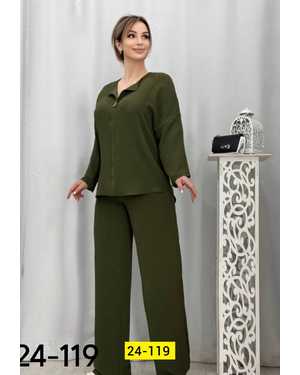 ЖЕНСКИЙ КОСТЮМ ДВОЙКА ТКАНЬ СИНГАПУР