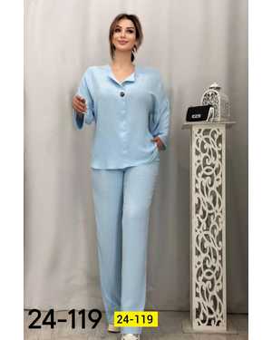 ЖЕНСКИЙ КОСТЮМ ДВОЙКА ТКАНЬ СИНГАПУР