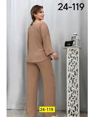 ЖЕНСКИЙ КОСТЮМ ДВОЙКА ТКАНЬ СИНГАПУР