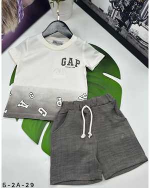 ШОРТЫ С ФУТБОЛКОЙ ТКАНЬ ХЛОПОК