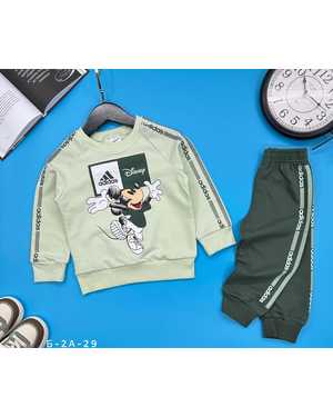 ДЕТСКИЙ КОСТЮМ ДВОЙКА ТКАНЬ 2-Х НИТКА (СОСТАВ 100% ХЛОПОК)