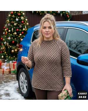 КОФТА ТКАНЬ АНГОРА КАШЕМИРОВЫЙ